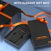 Gifts for Men Electric Lighter, Coquimbo USB Rechargeable Lighter Dual