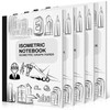 Ctosree 5 Pcs Isometric Graph Paper Notebook 8.5" x 11"