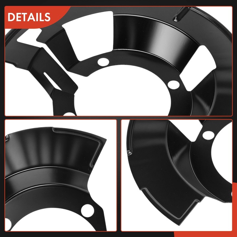 A-Premium Front Passenger Side Brake Dust Shield Compatible with Dodge