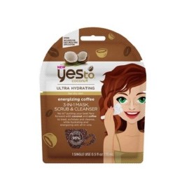 Yes To Coconut Ultra Hydrating Coffee 3 in 1 Mask, Scrub, Cleanser