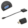 VBESTLIFE Micro HDMI to VGA Video Converter Adapter 1080P for