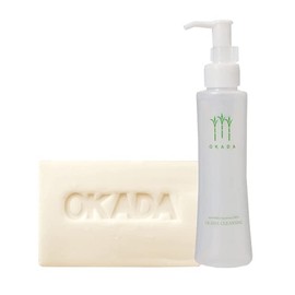 Okada Okada Soap 100% Olive Oil (Okada Cleansing + Okada Soap Set)
