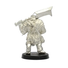 Stonehaven Half-Orc Fighter Miniature Figure (for 28mm Scale Table Top War Games) - Made in USA