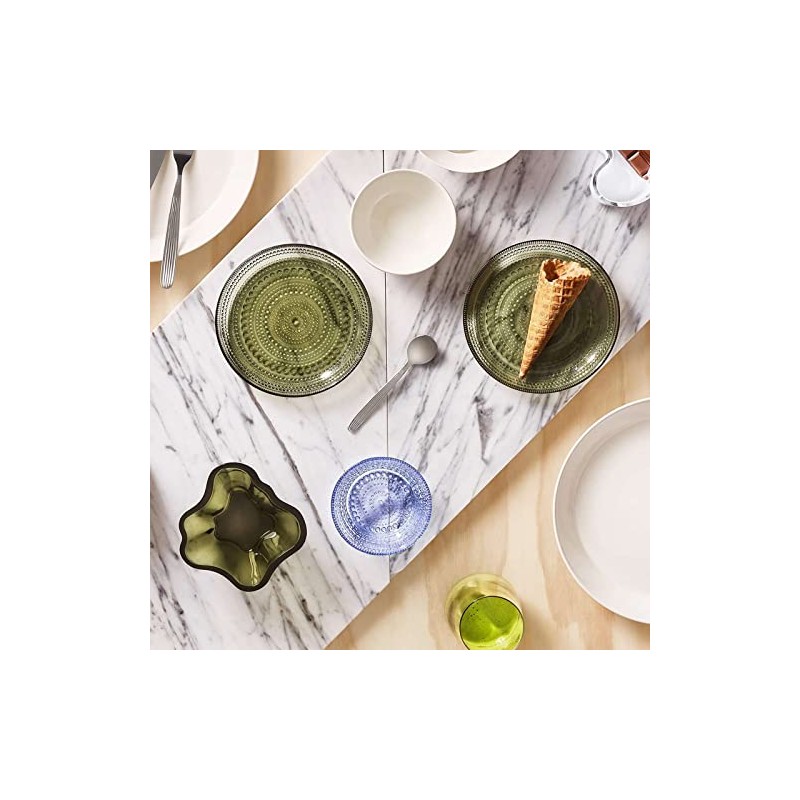 Iittala Kastehelmi 1025690 Plate Moss Green