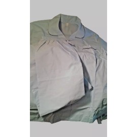 Unbranded Military Hospital Pajamas set blue Short Sleeve old school Large