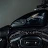 Trip Machines TANK PADS MINI LEATHER CLASSIC STRIPES Motorcycle Tank