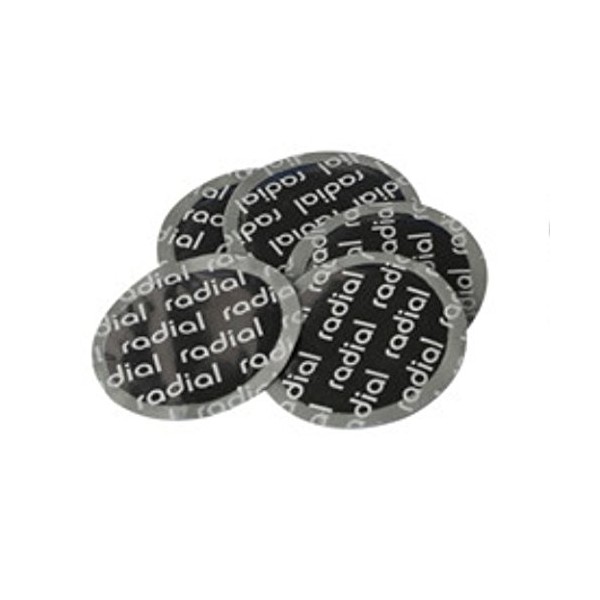 HARZOLE UP-R79B Radial and Bias-Ply tire Repair Patch GrayRound3-1/4￠79mm 20pcs (OV-104)