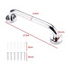 JZK Bathroom Safety Railing Grab Bar for Elderly, Shower Handrail