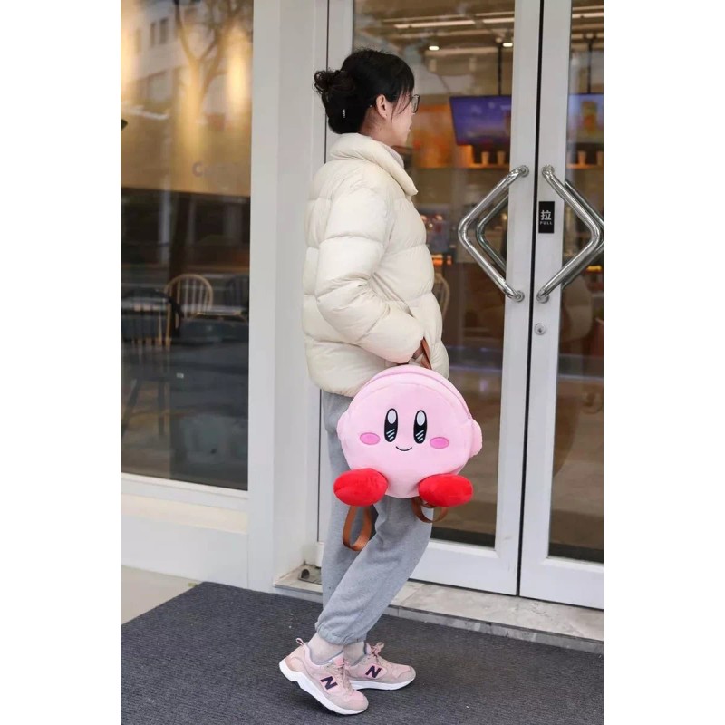 Mxcostume Mochila De Felpa Kirby Color Rosa