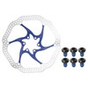 BULLSPANN 1 Set Bicycle Disc Brake Rotor, 180mm Brake Disc