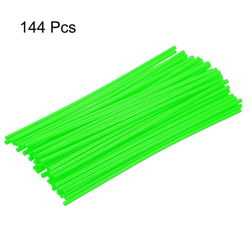 HARFINGTON 144pcs Spoke Skins Covers 0.2" Plastic Universal Dirt Bike