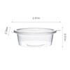 1000Pack Leak Proof Plastic Condiment Souffle Containers with Attached Lids,