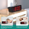 KWANWA Alarm Clock, Large Display 1.8" LED Numbers, Adjustable Led