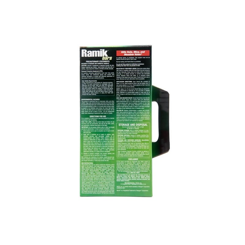NEOGEN RODENTICIDE D Ramik Rats And Mice Bait Bars 4