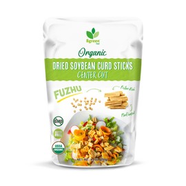 Big Green Organic Food - Organic Soybean Curd Sticks (Center Cut), Vegan Protein, Pure, Made with Non-GMO Soy, 8.8 oz (3 Packs, 26.4, Ounce)
