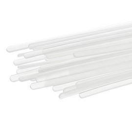 PATIKIL 30 Pcs Transparent Plastic Boning 10 Feet Clear Corset Strip Bone for Sewing Corset Costume(5mm 1/5" WIDE)