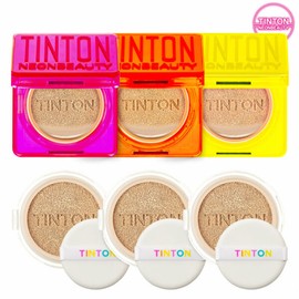 Tintone (현대홈쇼핑)틴톤 네온쿠션 (본품 3 + 리필 3) (Hyundai Home Shopping) Tint Tone Neon Cushion (Main Product 3 + Refill 3)