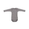 Dilling Ribbed Baby Bodysuit Made from 100% Organic Merino Wool,