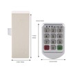 Ejoyous Electric Code Lock, Digital Cabinet Lock, Drawer Lock, Electromagnetic