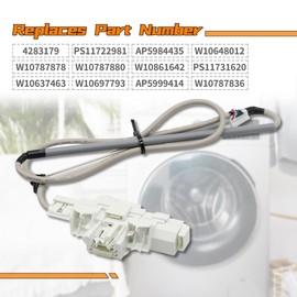 Nakkaa W10810403 W10861642 W10787836 Washer Lid Lock Latch Assembly Replaces AP5984435 W10787878