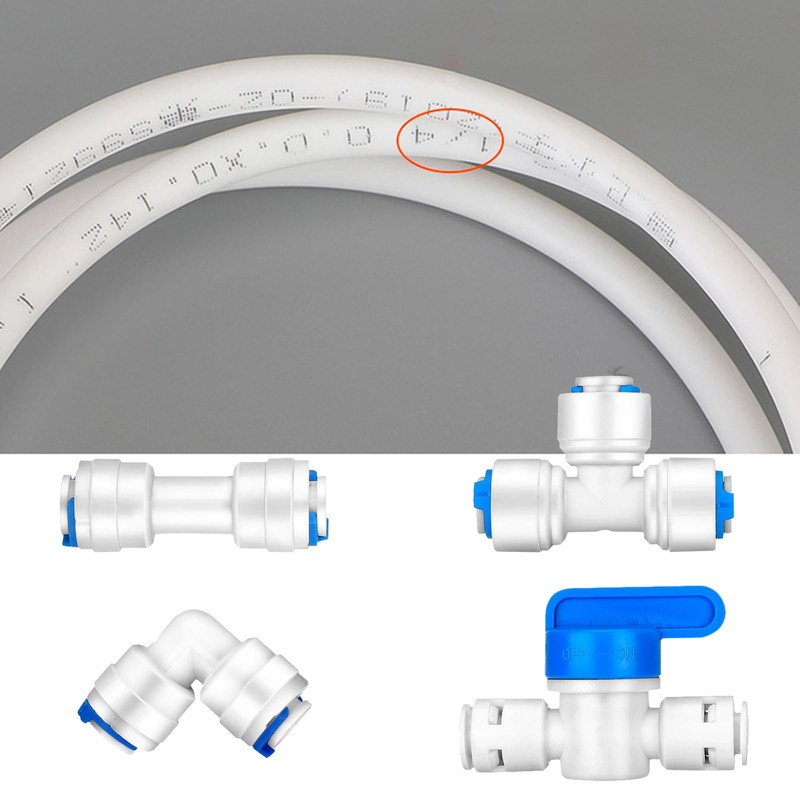 1/4" Quick push to connect Water fittings Kit For Ro