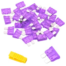 Pack of 20 35A Standard Car Fuses, Bolatus Blade Fuses Car Fuses Car Fuses Plug Fuse Blade Fuses Set with 1 Fuse Puller
