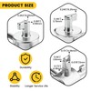 HONSNKS 1Pcs HVAC Tools Refrigerant Locking Cap Key, Universal Triple