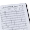 Executive Edition A5 2025 Diary Day A Page - Black
