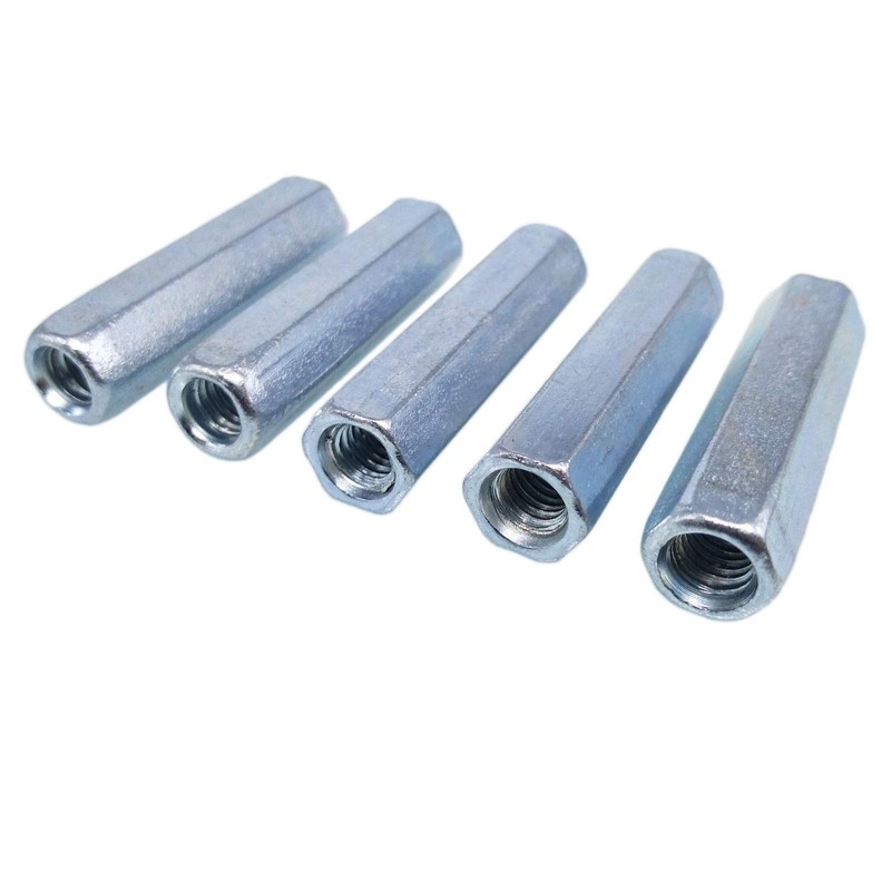 Yodaoke 10pcs M10 x 1.5 x 50mm Long Rod Coupling