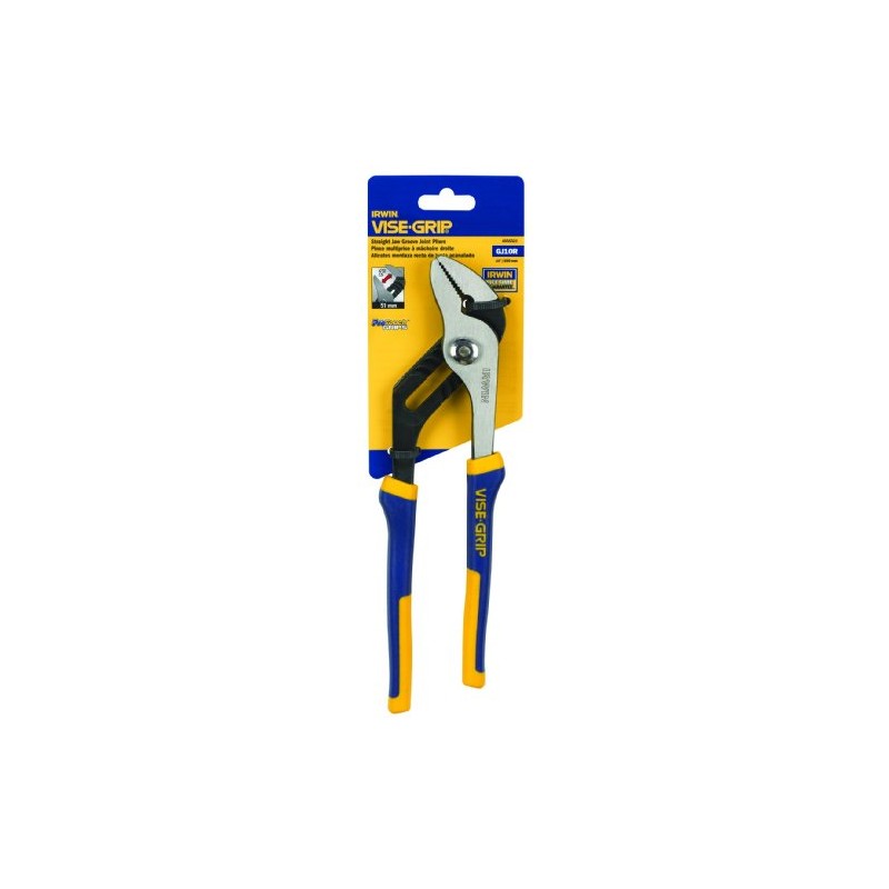 IRWIN Tools VISE-GRIP Plier, Groove Joint, Straight Jaw, 10-Inch (4935321)
