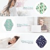 Viedouce washable panty liners, super absorbent bamboo sanitary towel, reusable