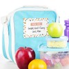Lunch Box Fill in Sticky Note Assortment / 4" x