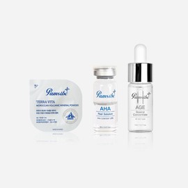 Palms IBC Terrafill (1 serving) + pack tool + sample pore clearing volcanic soil sebum glow peeling moisturizing / 팜스아이비씨 테라필(1회분)+팩도구+샘플 모공순삭 화산토 피지 광채필링 보습