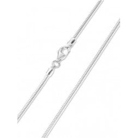CC-Style - Snake Chain in 925 Sterling Silver with Jewellery Box, Sterling Silver, No Gemstone