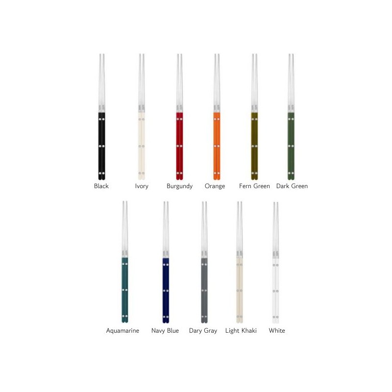 SABRE Bistro Chopsticks 1pair, Color:Solid Fern Green