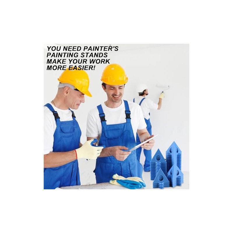 RUGLAMZHIP 40pcs Pyramid Stands, Painters Pyramids, Painter's Painting Stands Pyramids,
