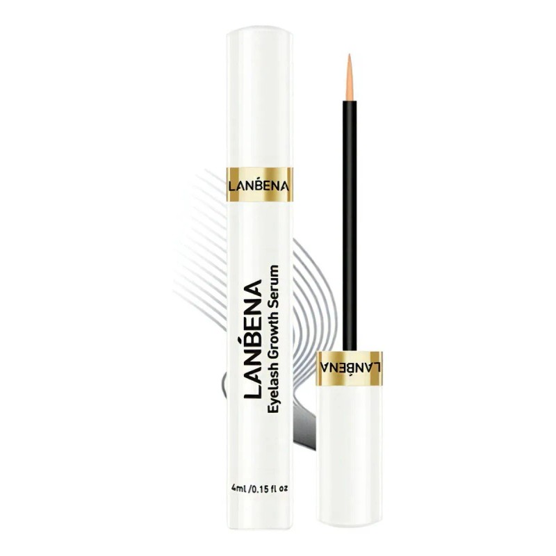 Lanbena Serum Para El Crecimiento De Pestañas Más Grueso Color