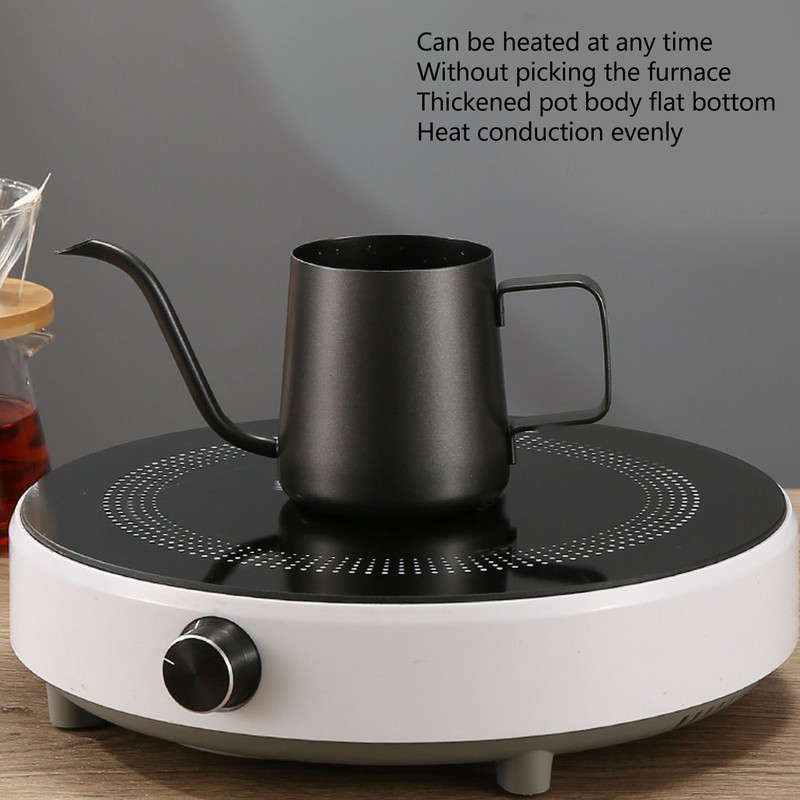 Small Pour Over Coffee Kettle Stainless Steel Precisely Control Coffee