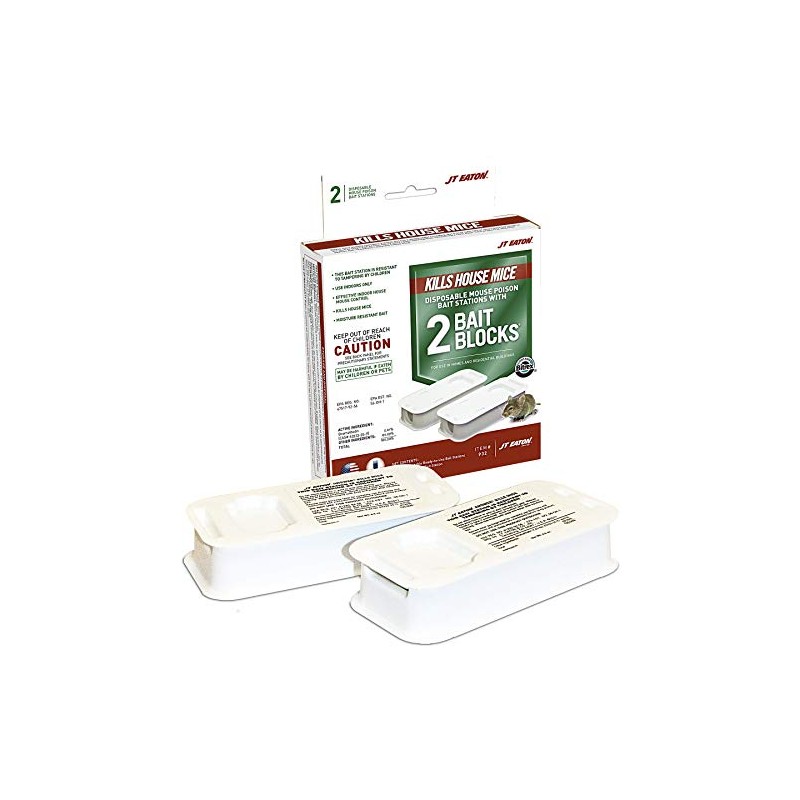 Jt Eaton 932 2-Pack Top Gun Disposable Mouse Bait Station