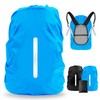 LAMA 2 fundas impermeables para mochila, protector reflectante a prueba