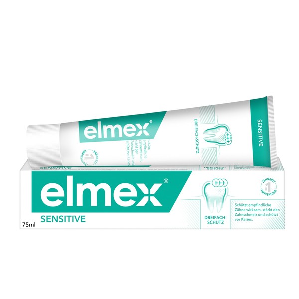 Elmex sensitive toothpaste, 2.53 fl. oz. (75 ml) by Elmex