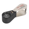 20X Folding Magnifying Glass Portable Rechargeable Pocket Magnifier with LED