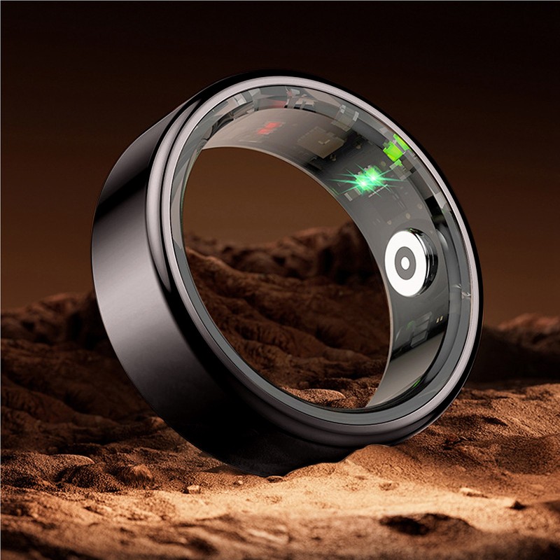 Smart Ring IP68 Waterproof Multi Sports Modes Magnetic Charging BT