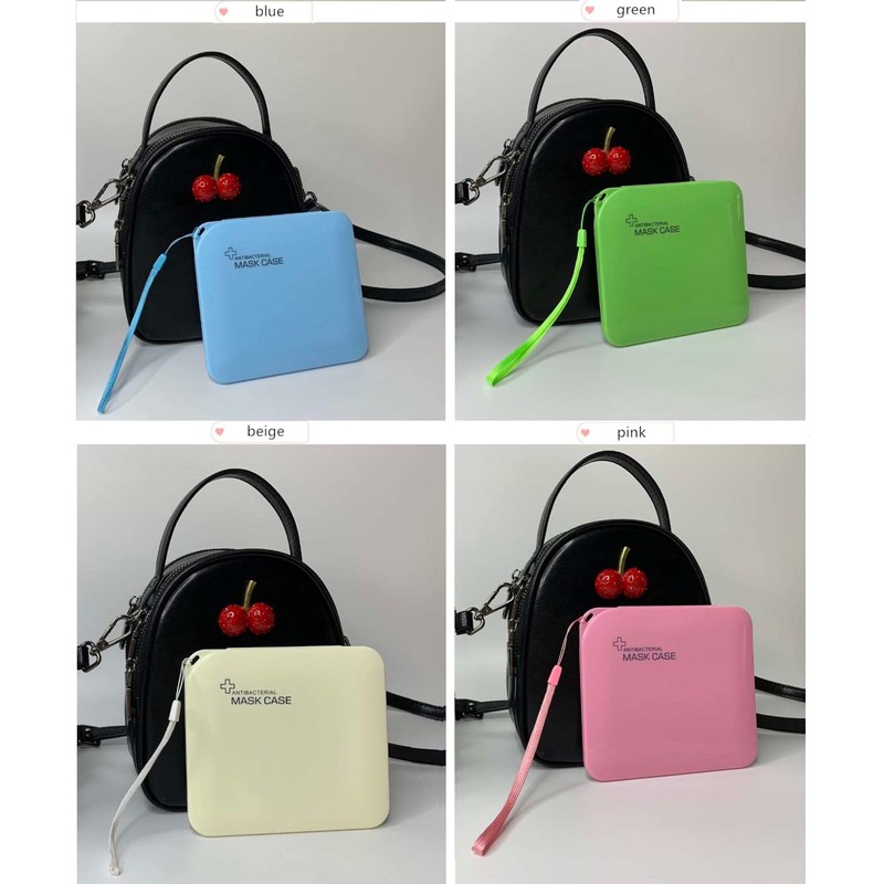 4 Pack Face Mask Case, Portable Storage for Masks, Pollution