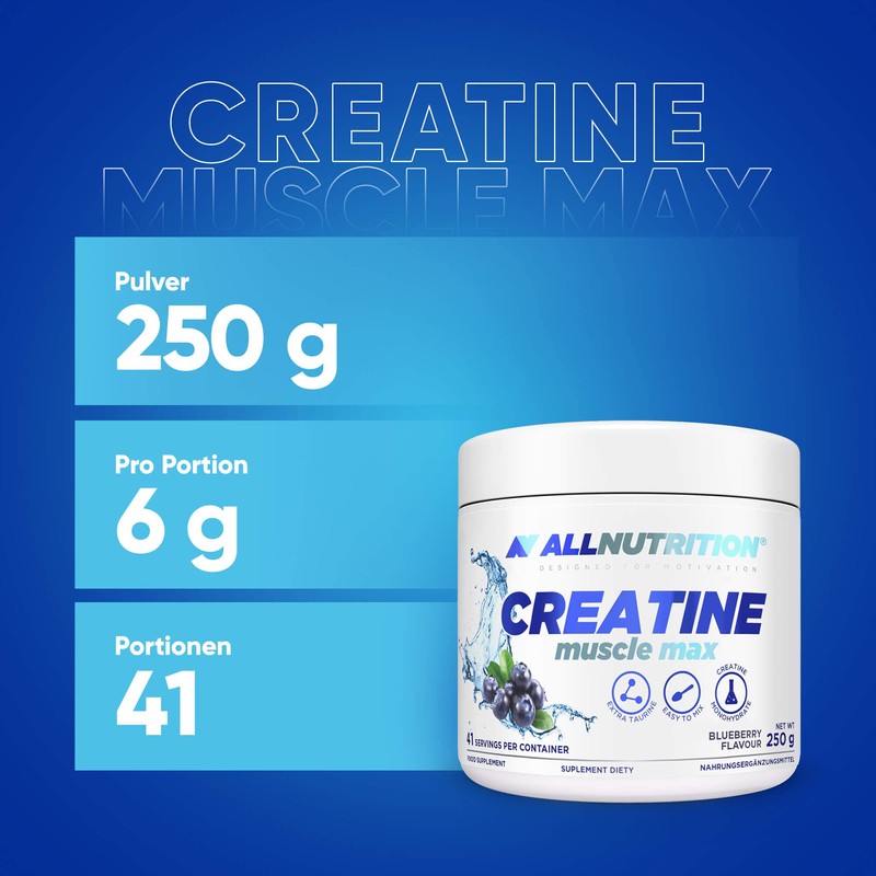ALLNUTRITION Creatine Muscle Max Dietary Supplement - Creatine Monohydrate with