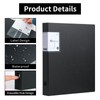 SOYIRI 4 Ring Binders,4 Pack D Ring Binder A4 for