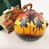 OKEA Dusk Palm - Inside Painted Glass Ornament for Home