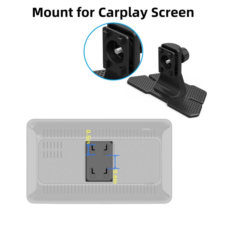 Epronic Replacement Carplay Mount for Portable Car Play Screen Holes