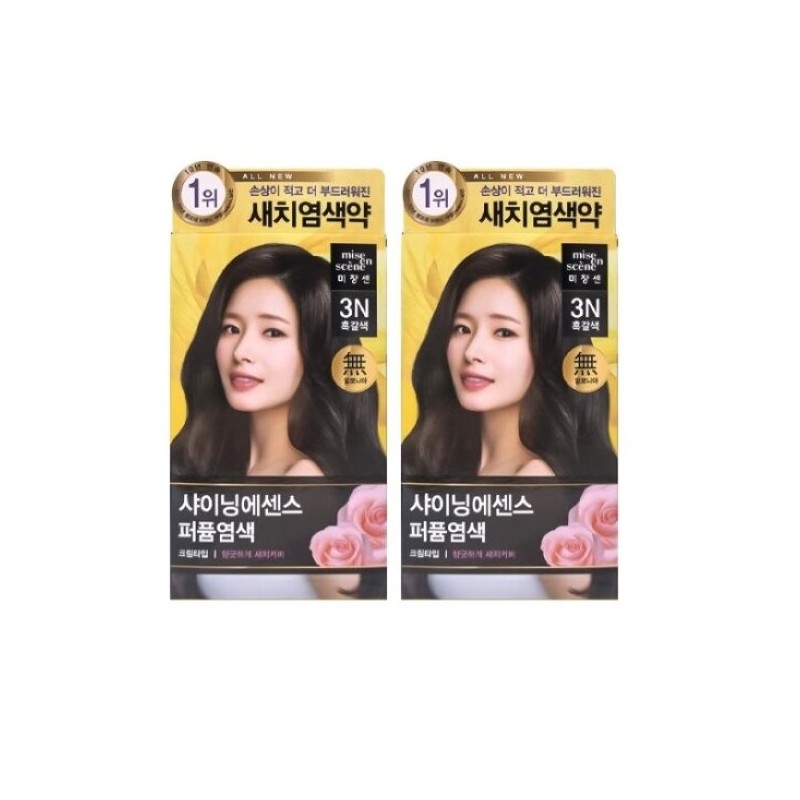 Mise en Scene All New Shining Essence Hair Dye 3N