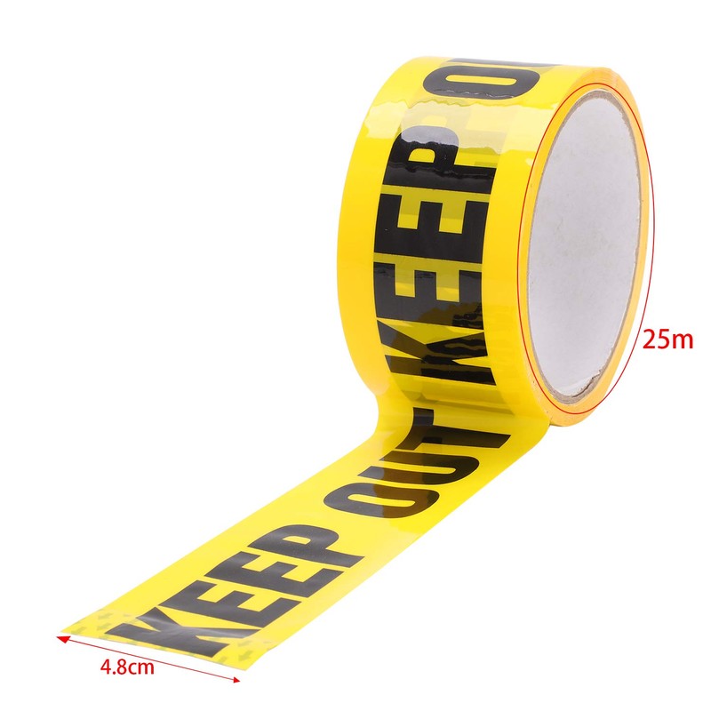 Ahvqevn KEEP OUT Barricade Tape, 65.6 ft (25 m), For